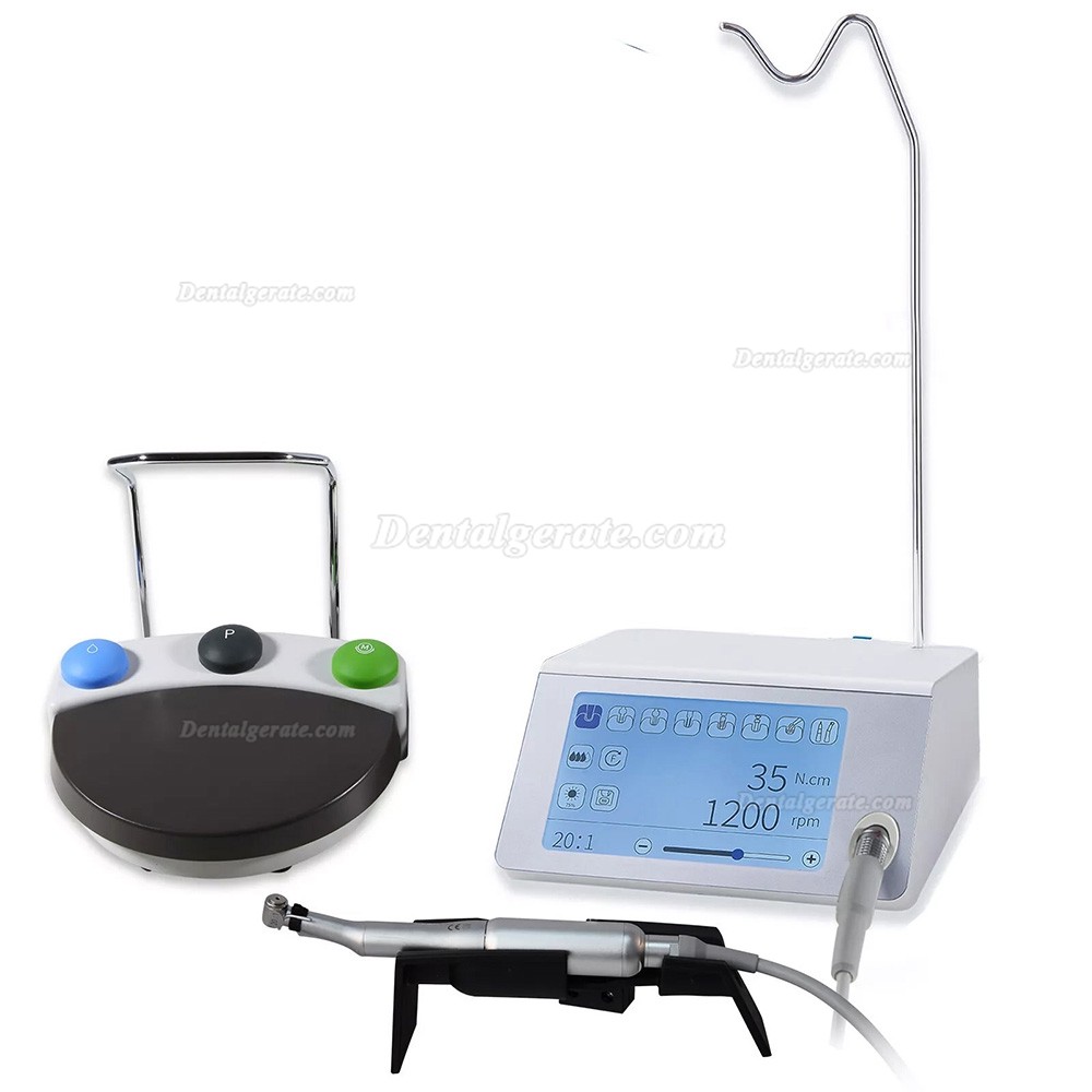 Tealth EM-3 Dental Implantologiemotor,Chirurgische Implantsystem mit 2 Winkelst&uuml;cken